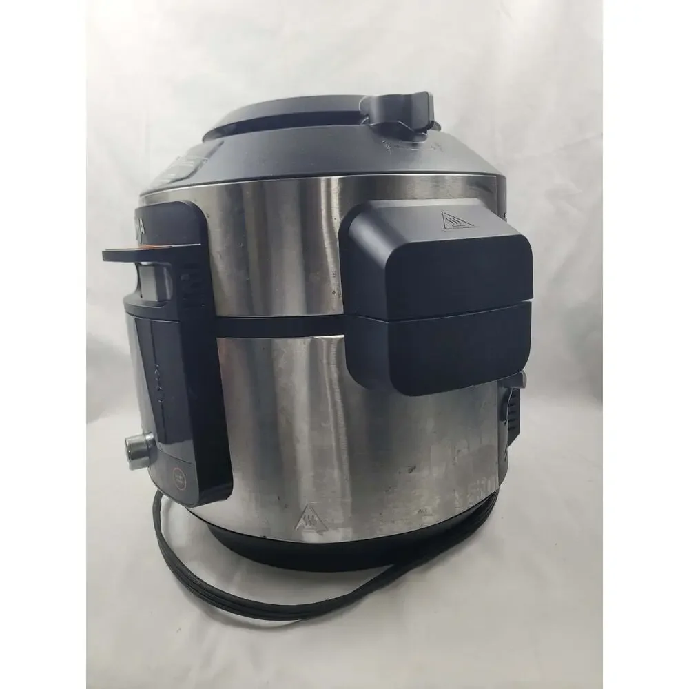 Ninja Foodi Combo Cooker OL500 SmartLid 1460W Pressure Cooker Air Fry Steamer